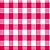 Tricoline Xadrez Plus Pink, 100% Algodão, 50cm x 1,50mt - Imagem 1