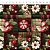 Tricoline Digital Floral Viver Country 100%Alg 50cm x 1,50mt - Imagem 1