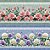 Tricoline Digital Barrado Jardim de Rosas, 50cm x 1,50mt - Imagem 5