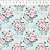 Tricoline Digital Cute Vasos, 100% Algodão, 50cm x 1,50mt - Imagem 1