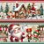 Tricoline Digital Barrado Natal Fofinho 100%Alg 55cm x 1,50m - Imagem 4