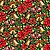 Tricoline Digital Natal Sinos Verde 100%Alg., 50cm x 1,50mt - Imagem 1