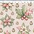 Tricoline Natal Azevinho Clarinho, 100%Algodão 50cm x 1,50mt - Imagem 1