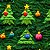 Tricoline Natal Árvore Verde Color 100%Algodão 50cm x 1,50mt - Imagem 1