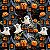 Tricoline Halloween Hall Mansão Assombrada, 50cm x 1,50mt - Imagem 1