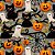 Tricoline Halloween Hall 7 Vidas, 100%Algodão, 50cm x 1,50mt - Imagem 1