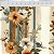 Tricoline Digital Sunset Flor em Listras, 50cm x 1,50mt - Imagem 1