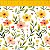 Tricoline Digital Bee Flores, 100% Algodão, 50cm x 1,50mt - Imagem 1