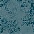 Tricoline Fleur Azul, 100% Algodão, 50cm x 1,50mt - Imagem 1