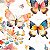 Tricoline Digital Water Burtterfly 100%Algodão 50cm x 1,50mt - Imagem 1