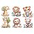 Estampa Fácil Bichinhos Safari Plush - Imagem 1