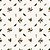 Tricoline Digital Mini Azevinhas, 100%Algodão, 50cm x 1,50mt - Imagem 1