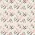 Tricoline Digital RO Mini Flores, 100%Algodão, 50cm x 1,50mt - Imagem 1