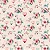 Tricoline Digital RO Romance Creme, 100% Alg., 50cm x 1,50mt - Imagem 1