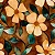 Tricoline Digital ES Floral, 100% Algodão, 50cm x 1,50mt - Imagem 1