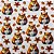 Tricoline Digital Capivara e Café, 100% Alg., 50cm x 1,50mt - Imagem 1