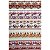 Tricoline Digital Barrado Galos Country 100%Alg 50cm x 1,50m - Imagem 2