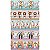 Tricoline Digital Barrado Santinhos, 100%Alg., 50cm x 1,50mt - Imagem 2