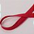 Viés de Algodão Vermelho - Destaque - 24mm - Peça 20mt - Imagem 1