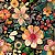 Tricoline Digital Exuberance Flor Salmão, 50cm x 1,50mt - Imagem 1