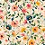 Tricoline Digital Peach Tiny, 100% Algodão, 50cm x 1,50mt - Imagem 1