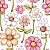 Tricoline Digital Jardim do Pato, 100%Algodão, 50cm x 1,50mt - Imagem 1