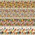 Tricoline Digital Barrado Frutas e Utensílios, 50cm x 1,50mt - Imagem 1