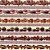 Tricoline Digital Barrado Chocolate, 100% Alg, 50cm x 1,50mt - Imagem 1