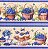 Tricoline Digital Barrado Blueberry 100%Algodão 50cm x 1,50m - Imagem 2