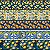 Tricoline Digital Barrado Festa do Limão, 50cm x 1,50mt - Imagem 2
