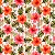 Tricoline Digital Hibisco Tropical 100%Algodão 50cm x 1,50mt - Imagem 1