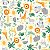 Tricoline Digital Safari Encantado 100%Algodão 50cm x 1,50mt - Imagem 1