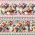 Tricoline Digital Barrado Rosas Vintage, 50cm x 1,50mt - Imagem 4