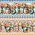 Tricoline Digital Barrado Rosas Vintage, At. 5mt x 1,50mt - Imagem 5