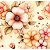 Tricoline Digital Mf. Flores, 100% Algodão, 50cm x 1,50mt - Imagem 1