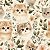 Tricoline Digital Pc Kitties, 100% Algodão, 50cm x 1,50mt - Imagem 1