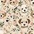 Tricoline Digital Pc Puppies, 100% Algodão, 50cm x 1,50mt - Imagem 1