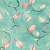 Tricoline Digital Dreamy Folhas, 100% Algodão, 50cm x 1,50mt - Imagem 1