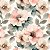 Tricoline Digital Floral Cheio, 100% Algodão, 50cm x 1,50mt - Imagem 1