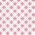 Tricoline Xadrez Diagonal Rosa, 100% Algodão, 50cm x 1,50mt - Imagem 1
