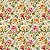 Tricoline Floral Diário dos Sonhos, 100% Alg, 50cm x 1,50mt - Imagem 1