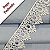 Renda Guipir Branco, GP-068 - Peça - Largura 4,5cm x 13,7mt - Imagem 1