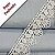 Renda Guipir Branco, GP-067 - Peça - Largura 4cm x 13,7mt - Imagem 1