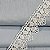 Renda Guipir Branco, GP-067 - Largura 4cm x 1mt - Imagem 1