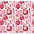 Tricoline Digital Romã Rosa, 100% Algodão, 50cm x 1,50mt - Imagem 1