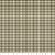 Tricoline Xadrez Fio Tinto 8XM Bege Forte, 50cm x 1,50mt - Imagem 1