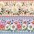 Tricoline Digital Barrado Aroma de Flores, At. 5mt x 1,50m - Imagem 2