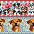 Tricoline Dig. Barrado Cachorrinhos Estilosos, 50cm x 1,50mt - Imagem 5