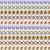 Tricoline Digital Barrado Jardim das Borboletas 50cm x 1,50m - Imagem 1