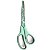 Tesoura Confort Estampada Círculo - 21,5cm - Borboletas - Imagem 1